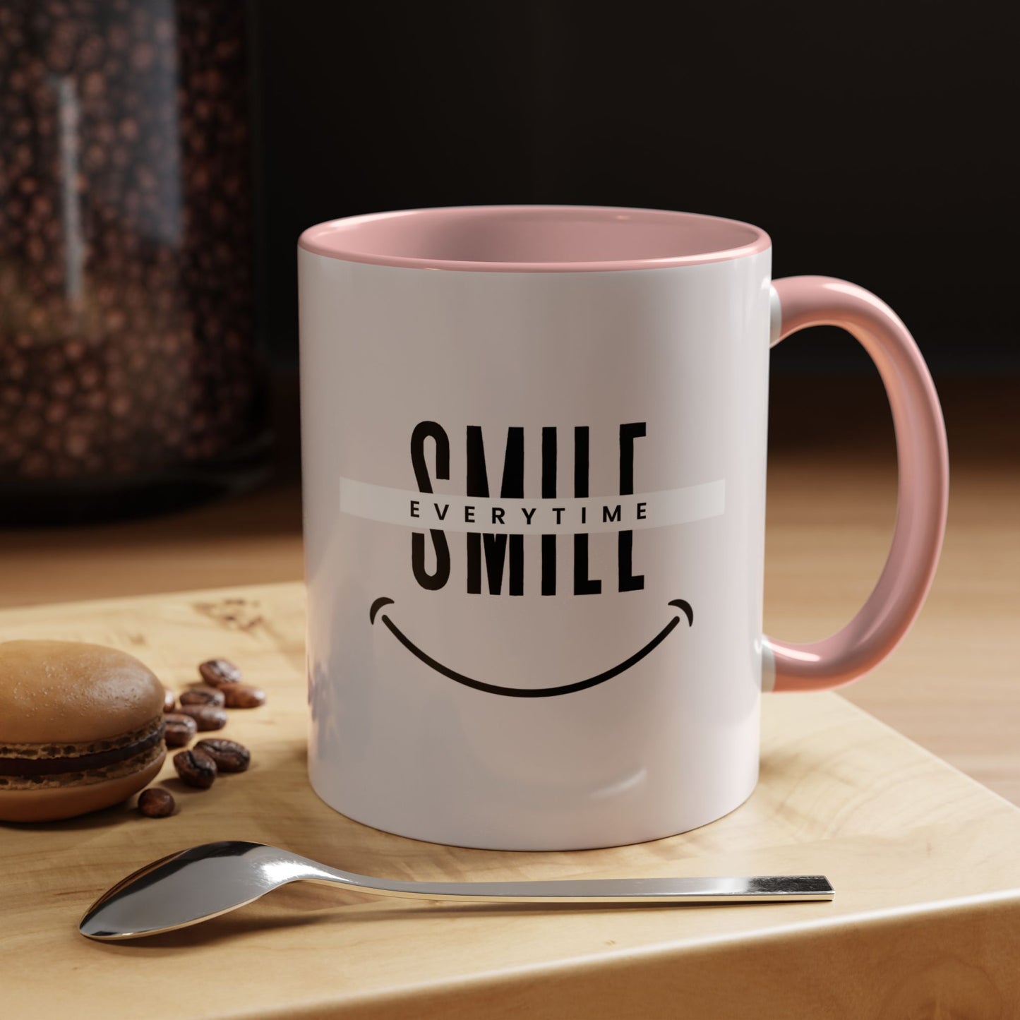 Smile Everytime Accent Coffee Mug