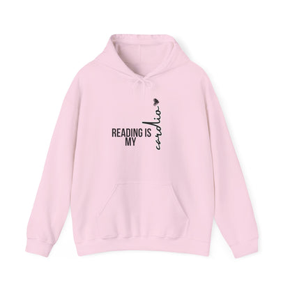 Reading is my Cardio Hooded Sweatshirt