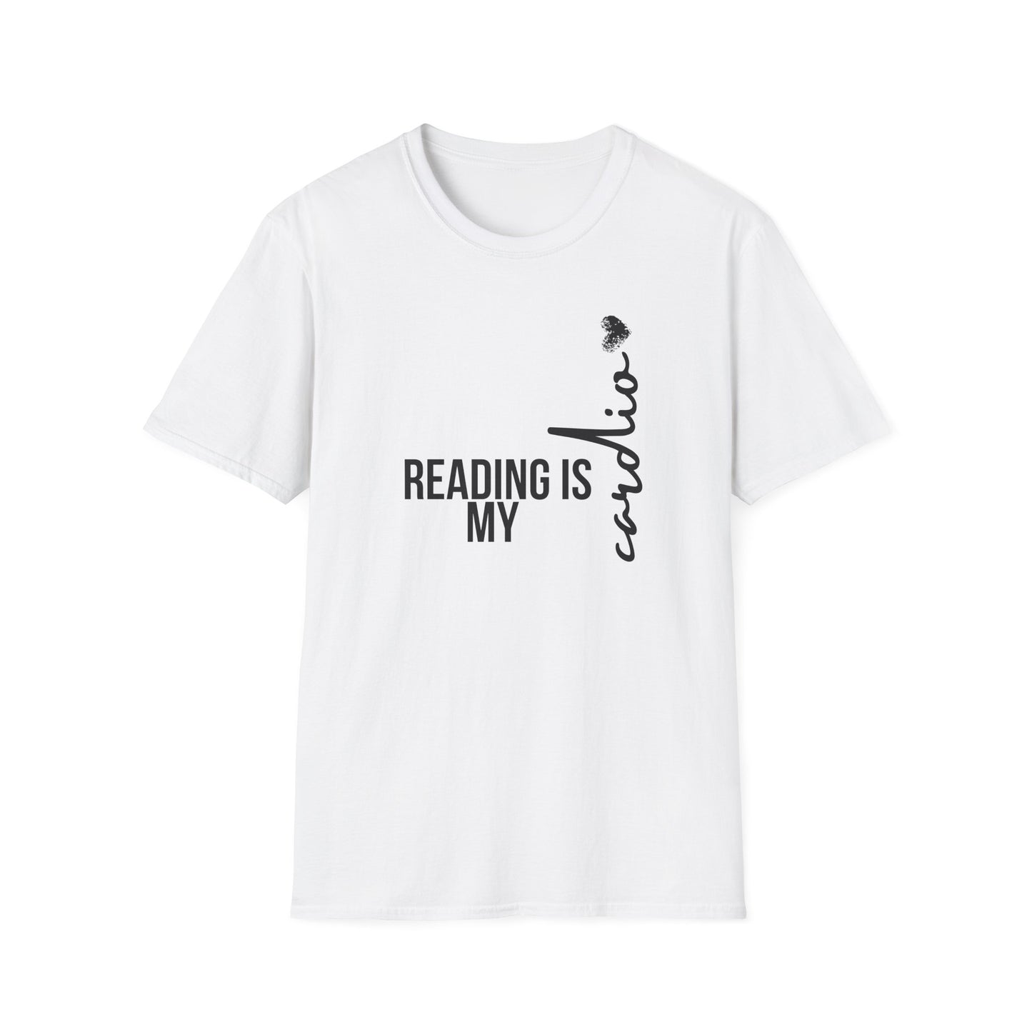 Reading is my Cardio Unisex Softstyle T-Shirt