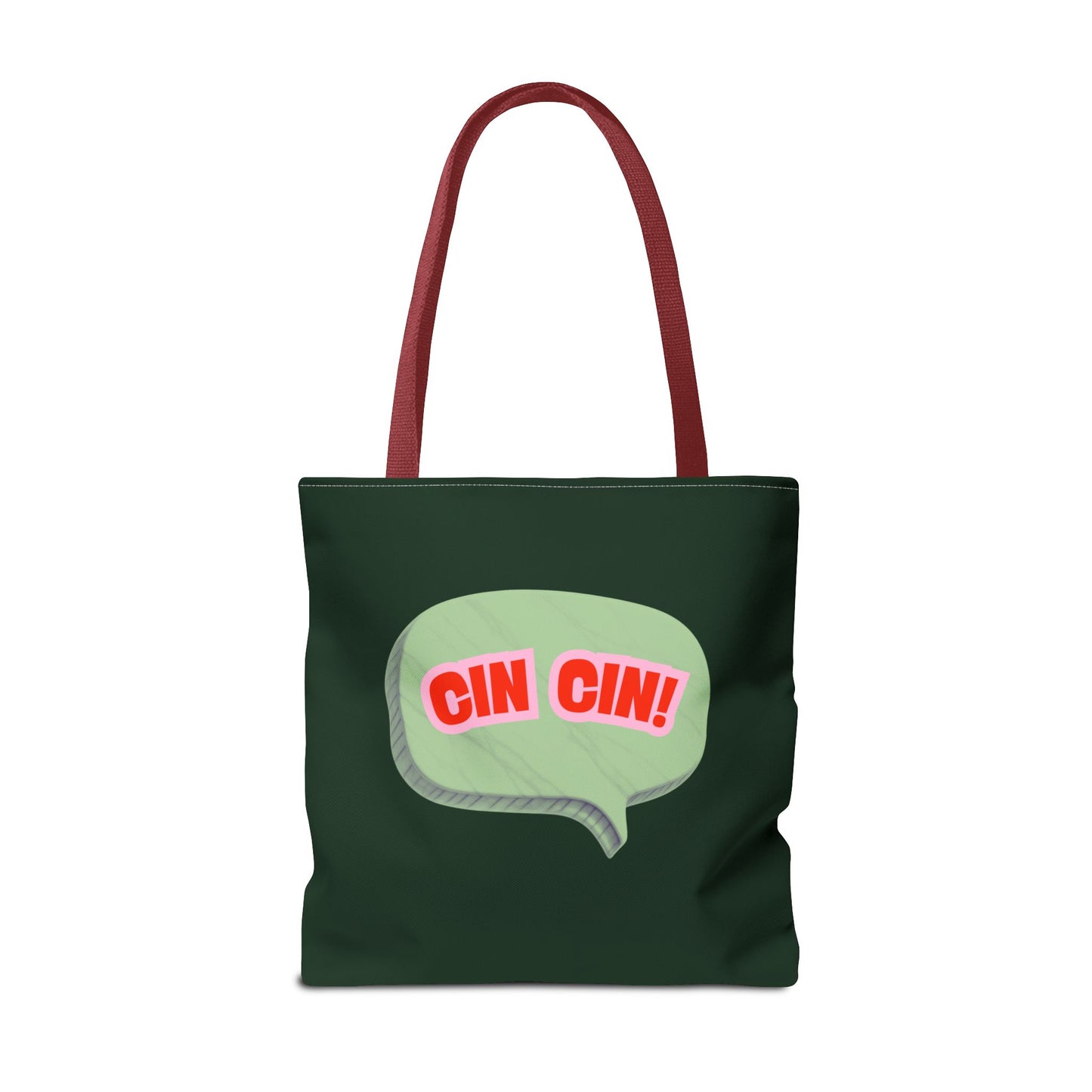 Cin Cin! Speech Bubble Cotton Tote Bag