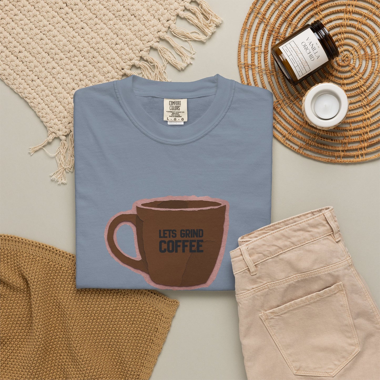 CoffeeMug Graphic T‑Shirt Retro Tee