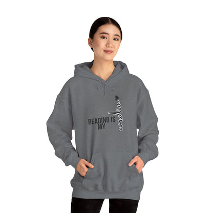 Reading is my Cardio Hooded Sweatshirt