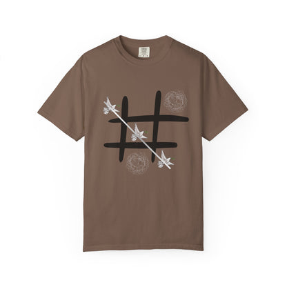 Tic Tac Doves Graphic T-Shirt Peace Wins