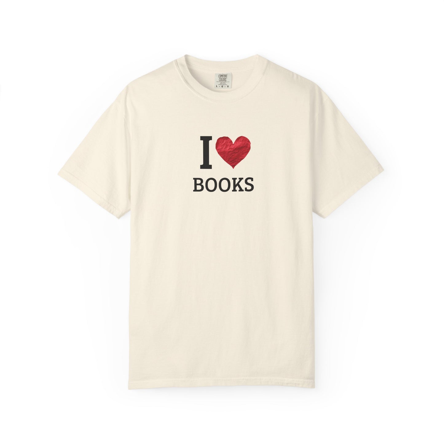 I Love Books T-Shirt — Vintage Love Books Tee for Readers & Book Lovers