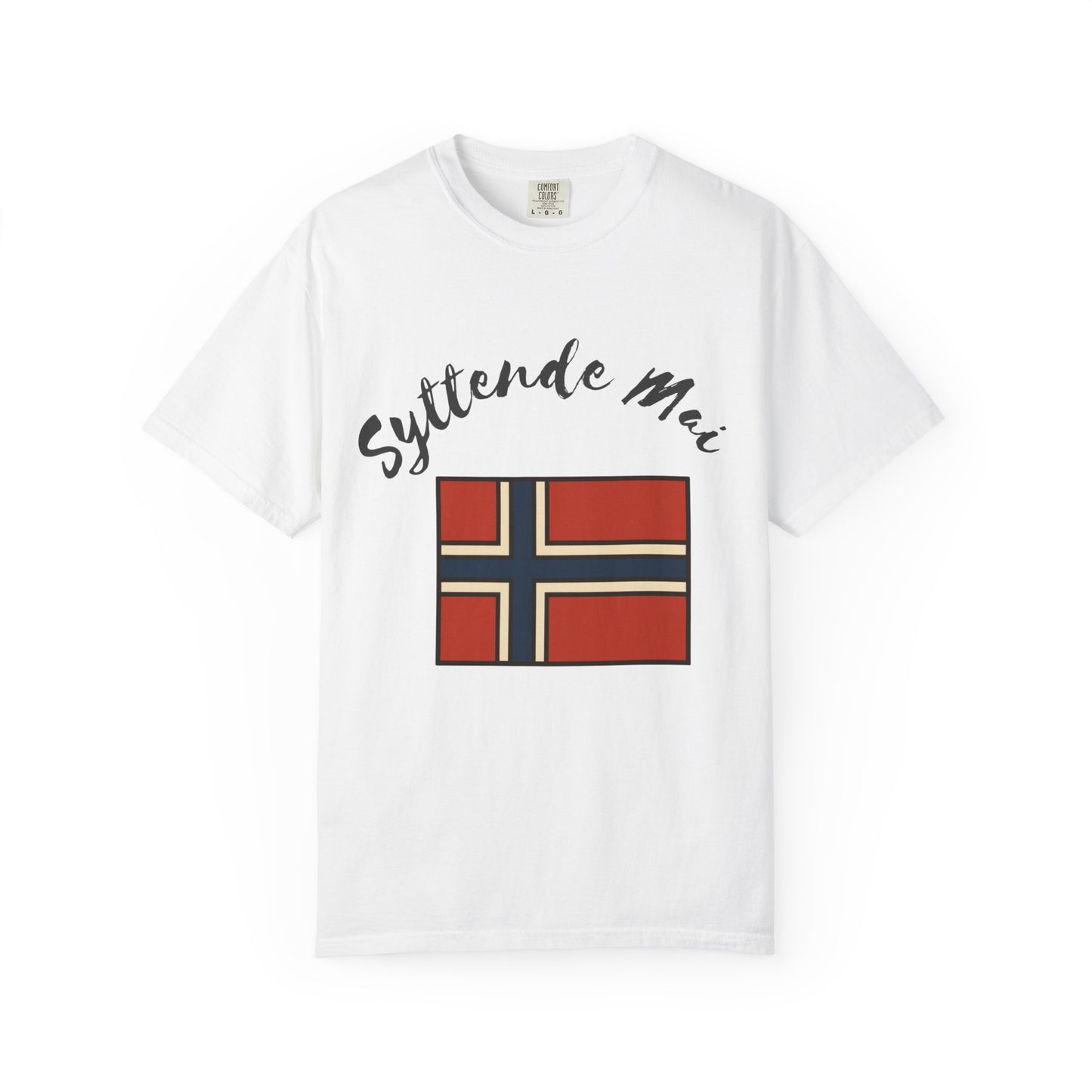 Norwegian Flag T-Shirt Syttende Mai Celebration Tee