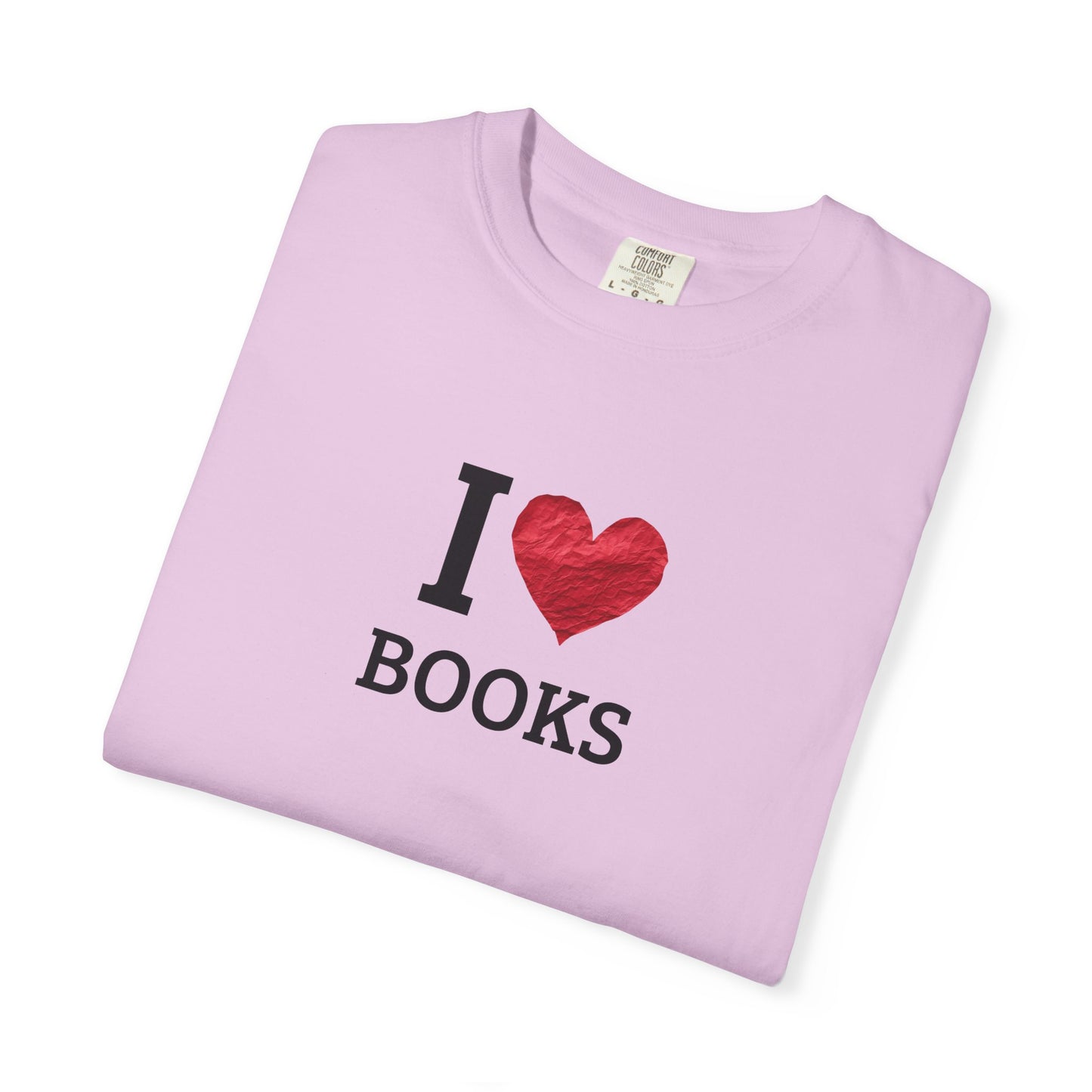 I Love Books T-Shirt — Vintage Love Books Tee for Readers & Book Lovers