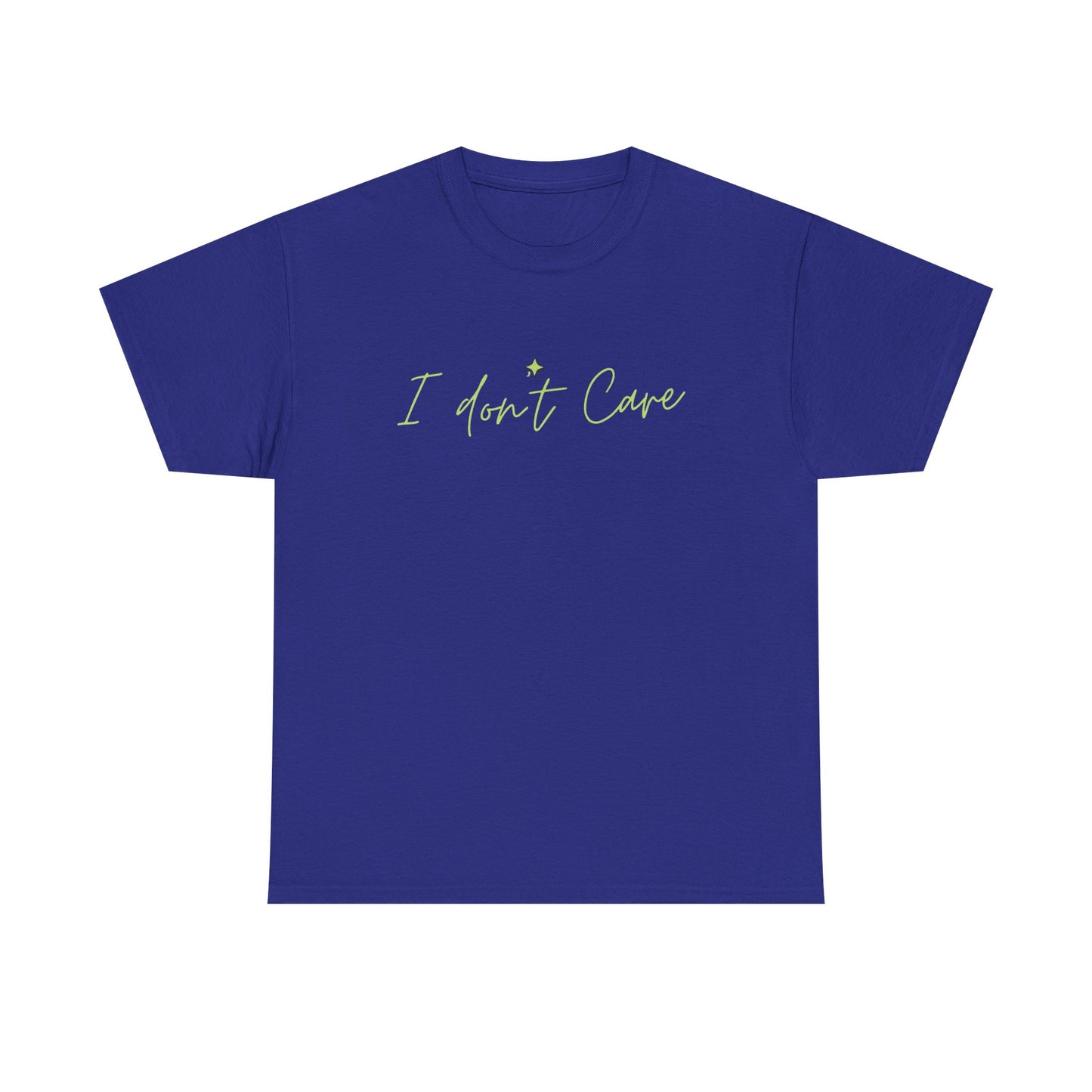 I don't Care Unisex Heavy Cotton Tee