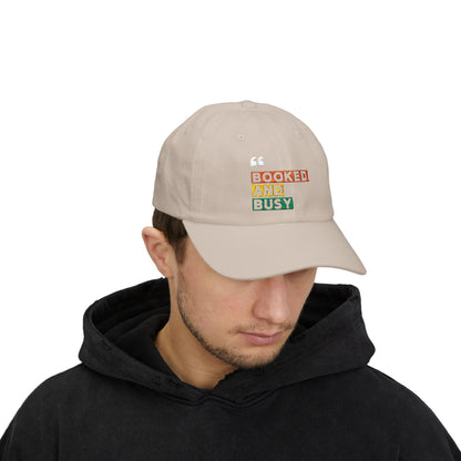Booked and Busy Hat for Readers & Busy People