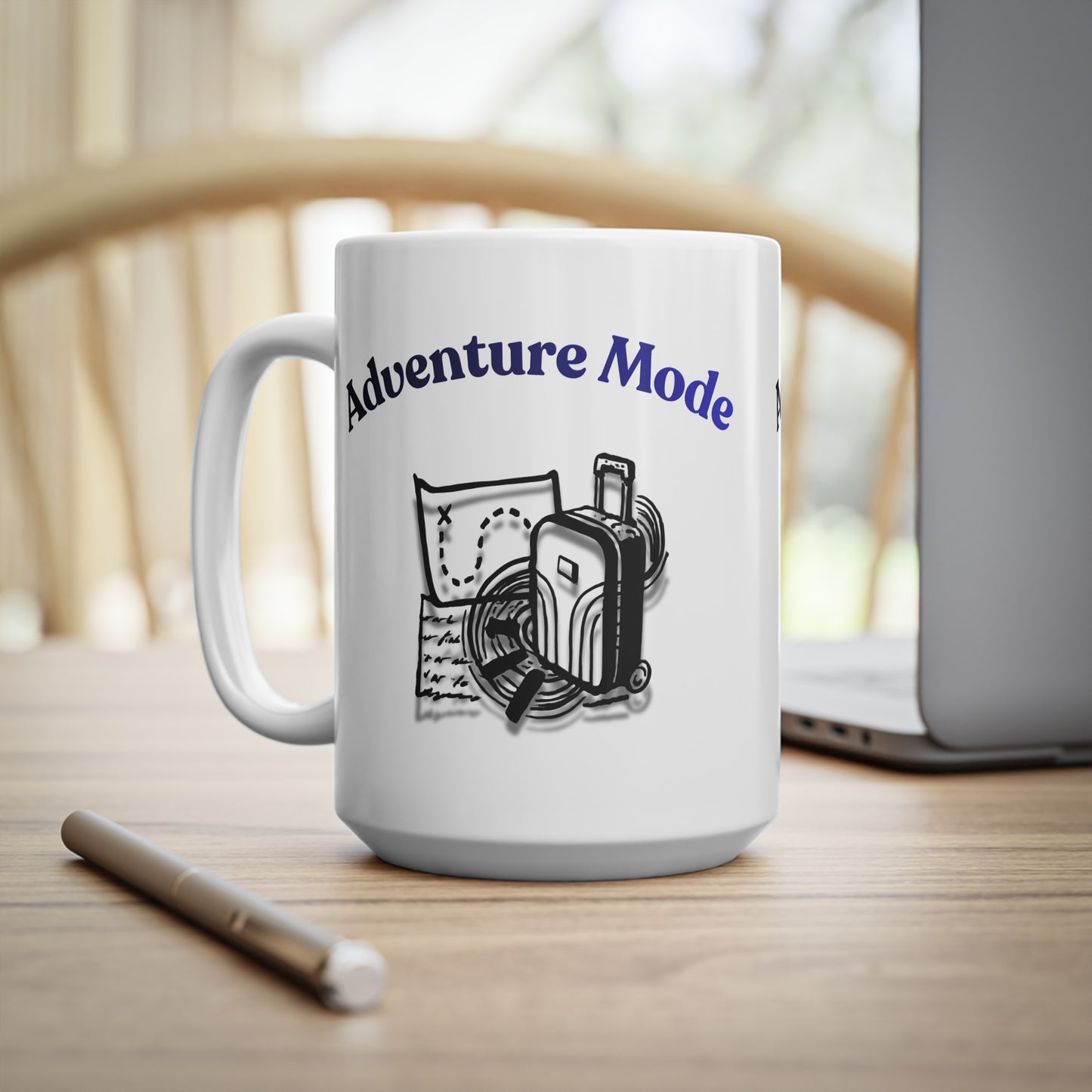 Adventure Mode - Ceramic Coffee Cup (11oz, 15oz)