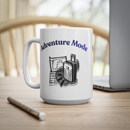 Adventure Mode - Ceramic Coffee Cup (11oz, 15oz)