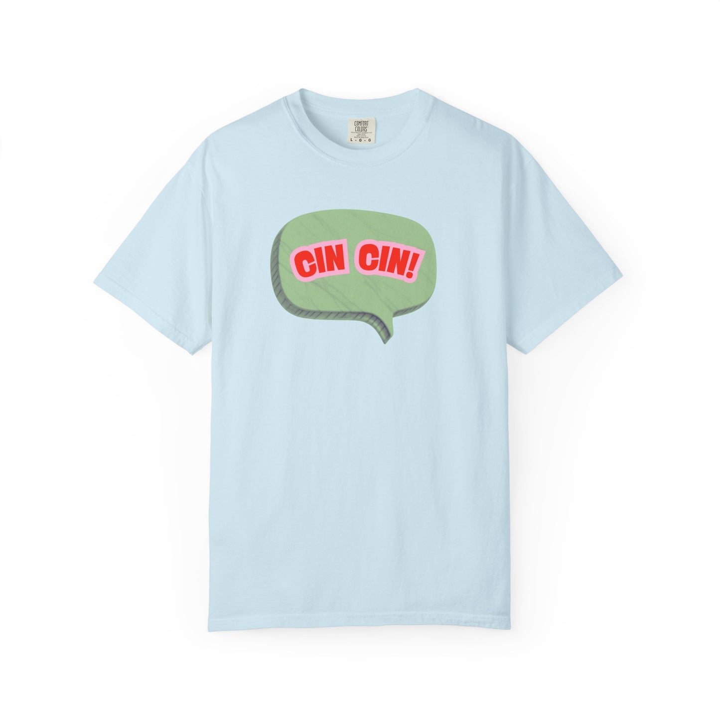 Cin Cin! Graphic Retro Speech Bubble Tee