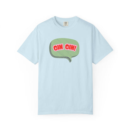Cin Cin! Graphic Retro Speech Bubble Tee