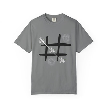 Tic Tac Doves Graphic T-Shirt Peace Wins