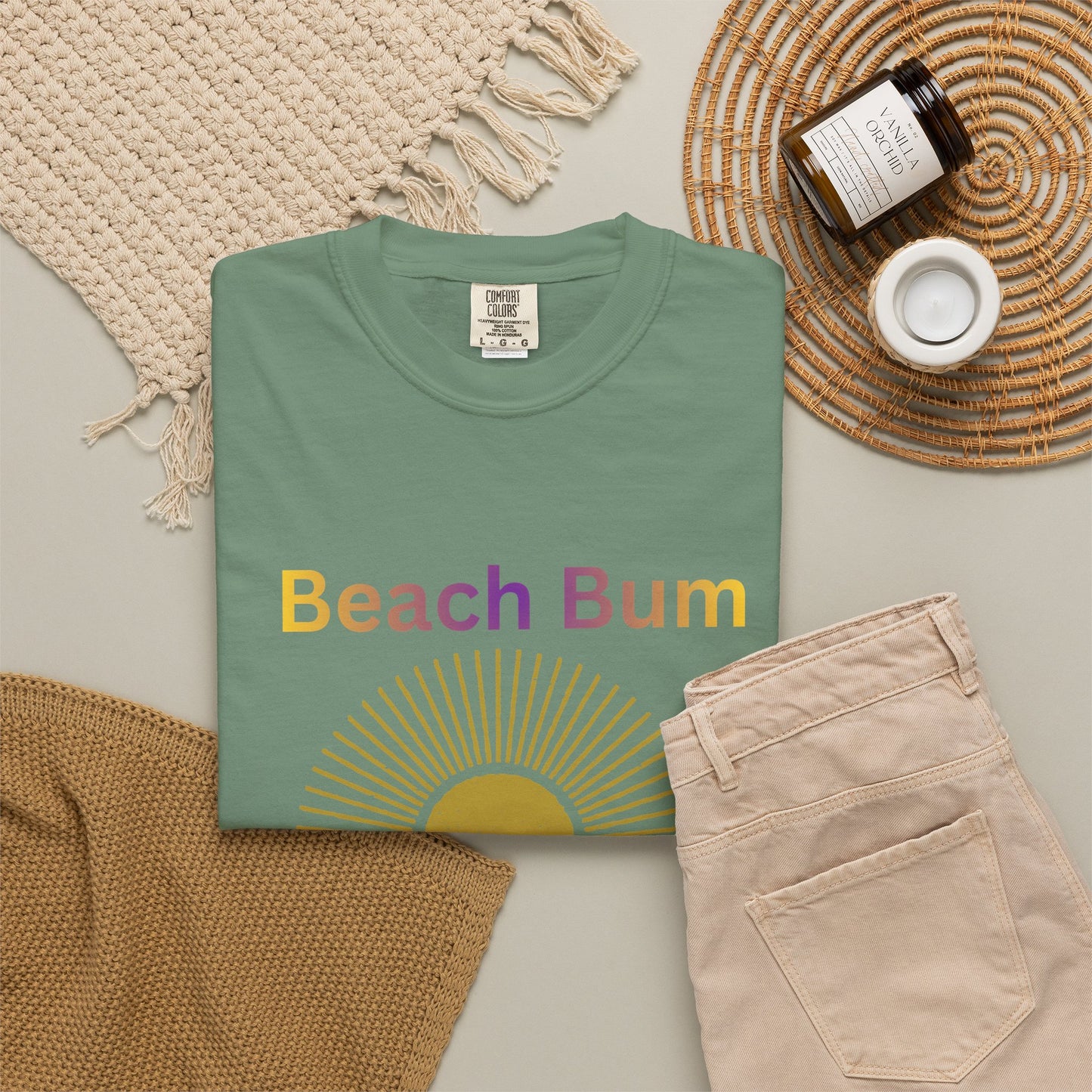 Beach Bum Sunset T‑Shirt
