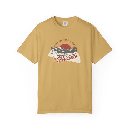 "Help Me Find a Way to Breathe" Retro Nature Tee