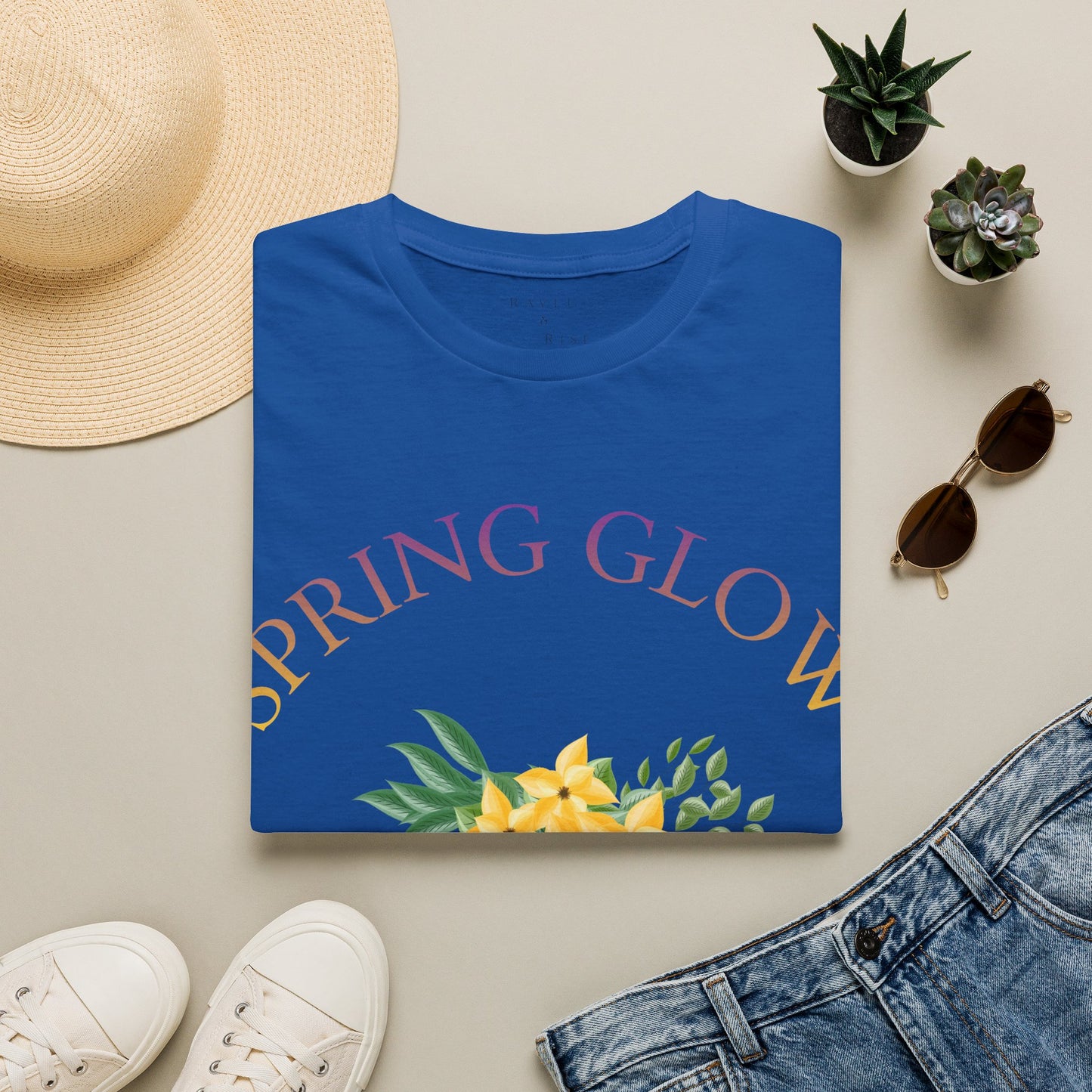 Spring Glow Floral T-Shirt