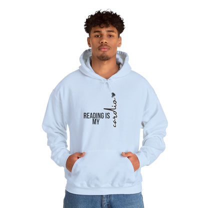 Reading is my Cardio Hooded Sweatshirt