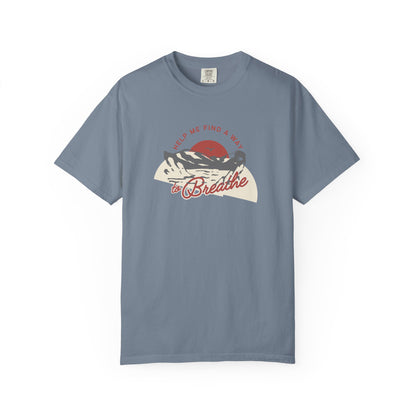 "Help Me Find a Way to Breathe" Retro Nature Tee