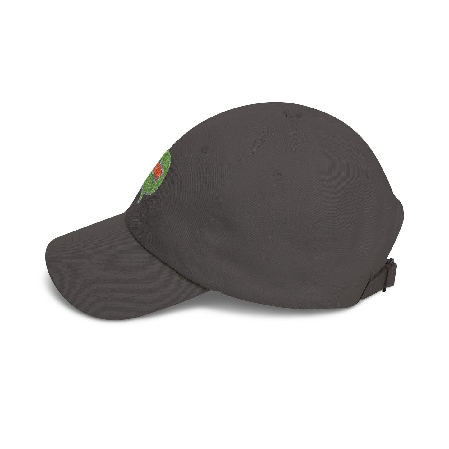"Cin Cin" Green Speech Bubble Embroidered Patch Hat
