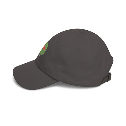 "Cin Cin" Green Speech Bubble Embroidered Patch Hat
