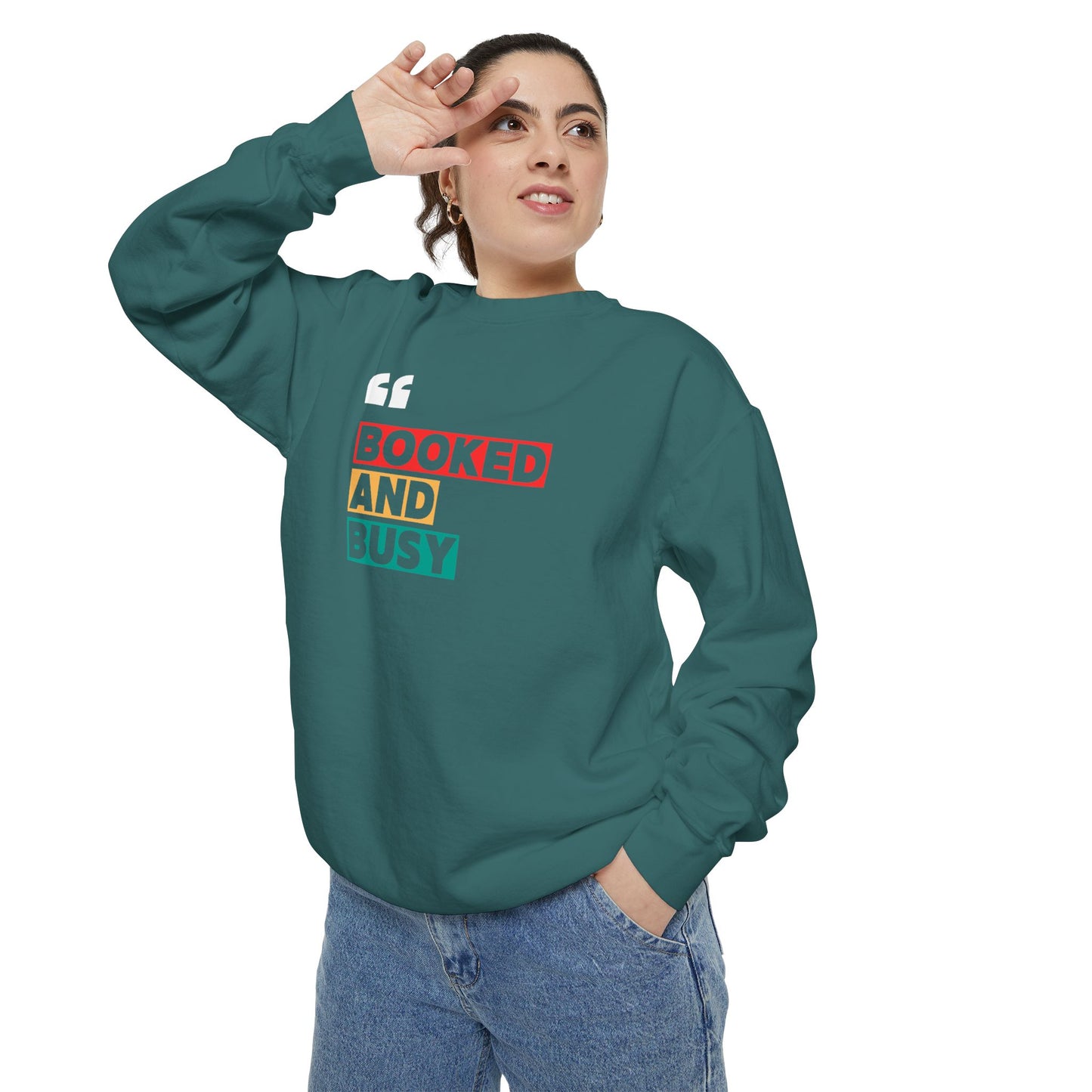 Booked and Busy Sweatshirt