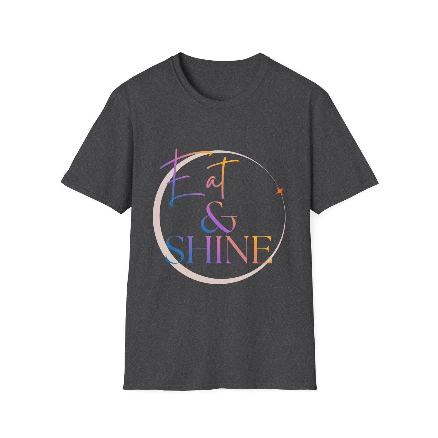 Eat & Shine Pastel Sunrise Inspirational T-Shirt