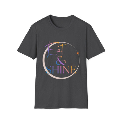 Eat & Shine Pastel Sunrise Inspirational T-Shirt