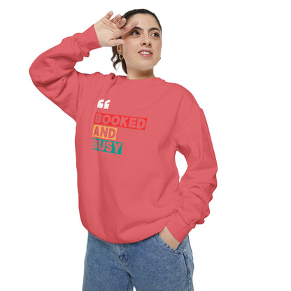 Booked and Busy Sweatshirt