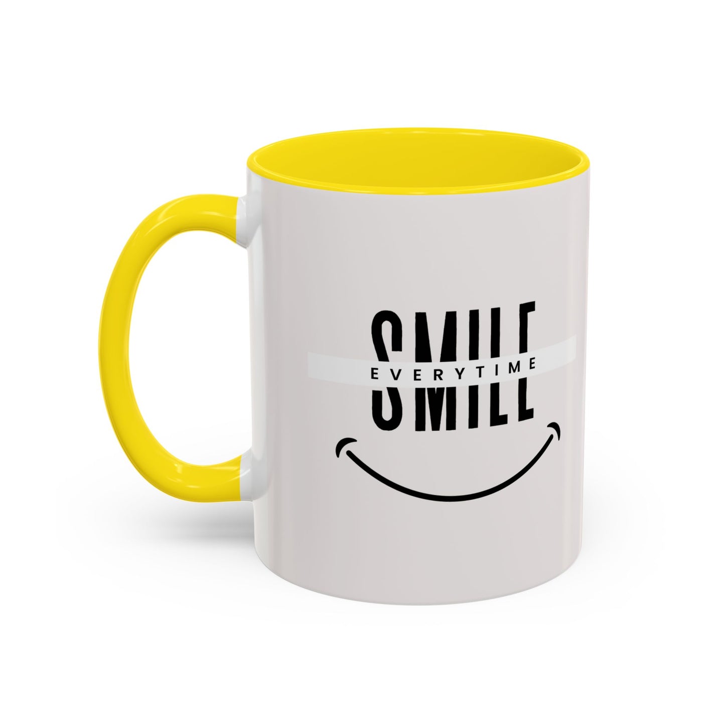Smile Everytime Accent Coffee Mug