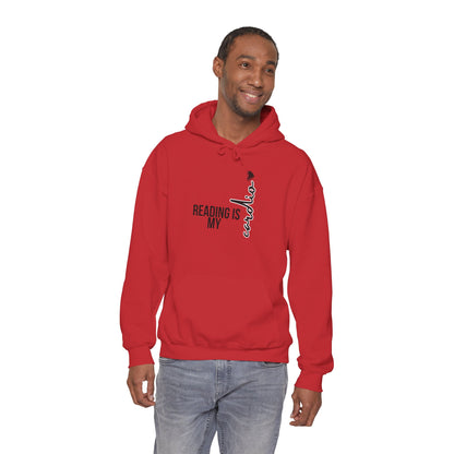 Reading is my Cardio Hooded Sweatshirt