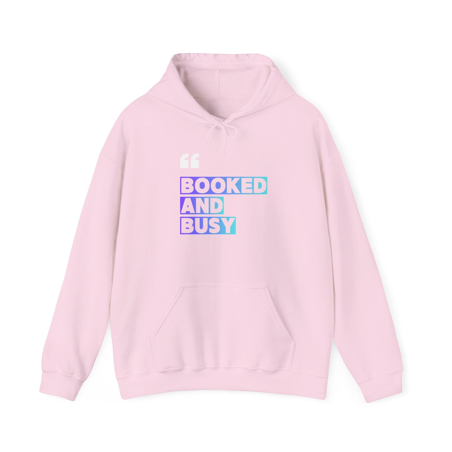 "Booked and Busy" Graphic Pullover for Readers & Creatives