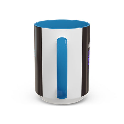 Booked and Busy Accent Coffee Mug — 11/15oz