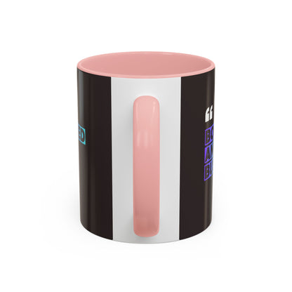 Booked and Busy Accent Coffee Mug — 11/15oz