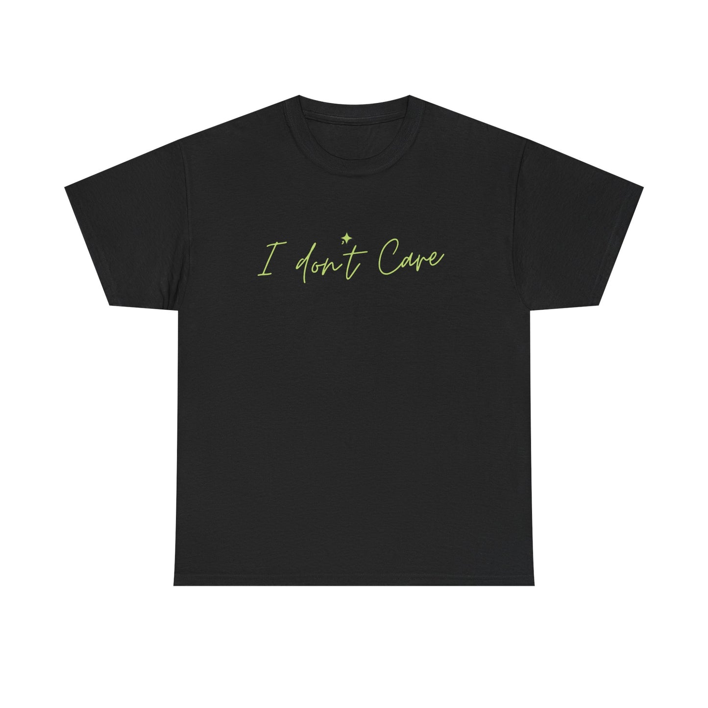 I don't Care Unisex Heavy Cotton Tee