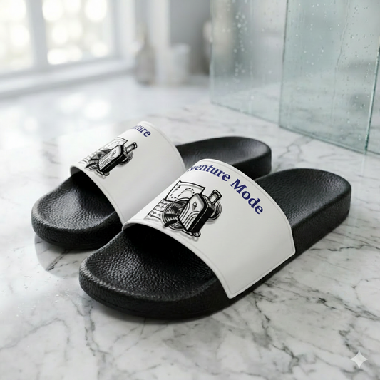 Adventure Mode Slide Sandals — Men's Casual Pool & Beach Slides