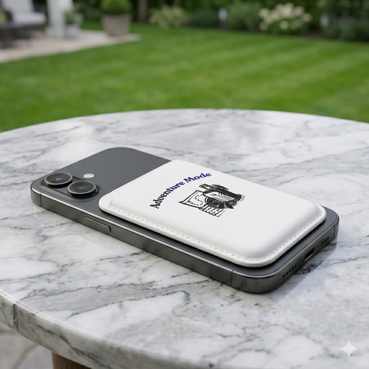 Adventure Mode Vegan MagSafe Wallet — Travel Card Holder